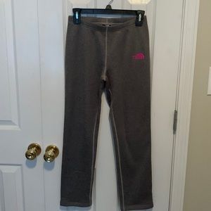 Girls North Face Grey pants Size dress 14/16